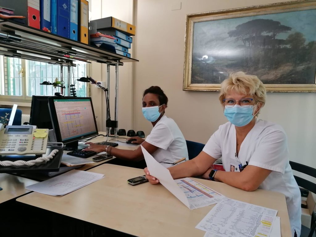 le donne della CRA Villa Serena