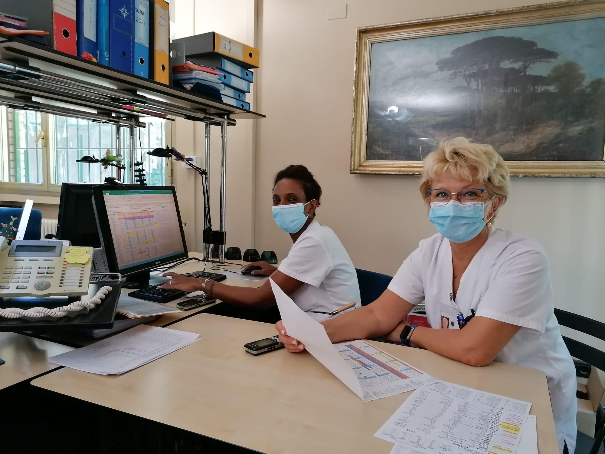 le donne della CRA Villa Serena